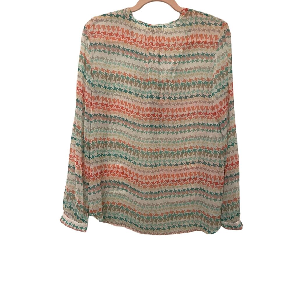 Riani Blouse, Transparent Zigzag, NWT, Size: 38 - Picture 2 of 6